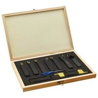 set de herramientas de torneado indexable 12 pzas 16x16mm 100mm vidaxl