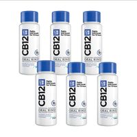 cb12 mint-menthol mouthwash 250ml x6