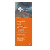 mota campos protector solar spf50 aqua fluido color 50 ml