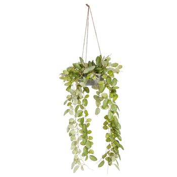 Planta artificial colgante