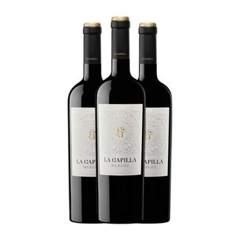 Finca La Capilla Vino Tinto Vino Crianza 75 Cl 15% Vol. (pack De 3 Unidades)