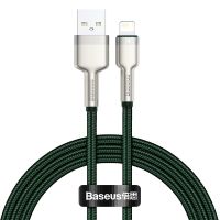 cable usb a lightning baseus cafule 24a 1m verde