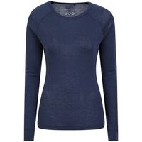 mountain warehouse blusa merino ii para mujer