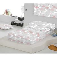 saco nordico con relleno lunitas rosa para cama 90 x 190200  gris