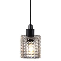lampara de techo en cristal transparente diam108cm