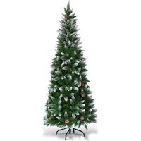 arbol de navidad artificial costway 65 x 65 x 180 cm