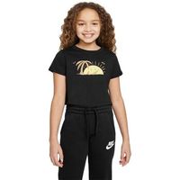 nike camiseta g nsw tee sun swoosh crop para nina