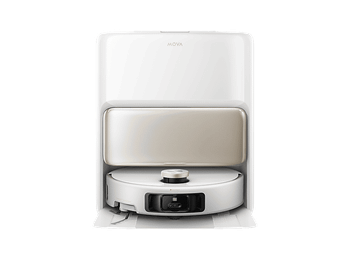 Robot aspirador - MOVA V50 Ultra Complete, Función fregona, 700 W, 260 min, 69 dB(A), StepMaster™, 24.000 Pa, Blanco