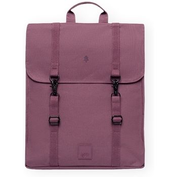Lefrik Mochila Handy Backpack - Stripes Maroon para mujer