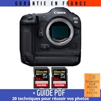 EOS R3 Cuerpo + 2 SanDisk 64GB Extreme PRO UHS-II SDXC 300 MB/s + PDF  pulgadas pulgadas20 TÉCNICAS PARA MEJORAR SUS