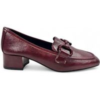 timbos mocasines mocasin tacon vestir mujer vino 132205 para mujer