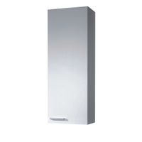 columna de bano con 1 puerta blanco brillo