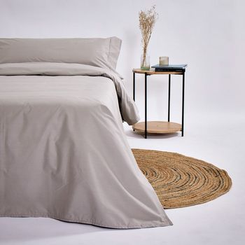 Funda Nórdica Lisa  Lino Cama De 180cm