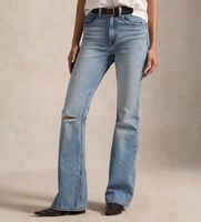 polo ralph lauren para mujer 211969372001 jeans acampanados azul 3032 casual algodon denim