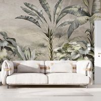 papel pintado autoadhesivo estampado selva 400x260cm