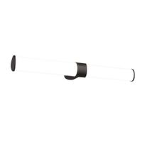 reid - aplique de pared led de plastico color negro 60 cm max 15 w