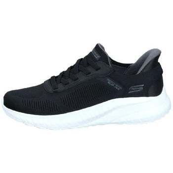 Skechers Zapatillas BOBS SQUAD CHAOS SOLID STEP 118312/BLK para hombre