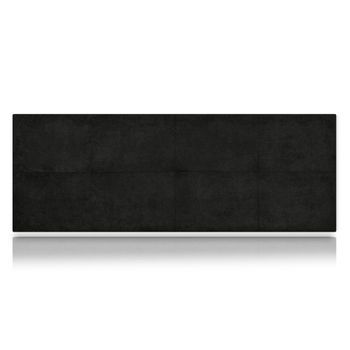 Cabeceros Zeus Tapizado Nido Antimanchas Negro 160x50 De Sonnomattress