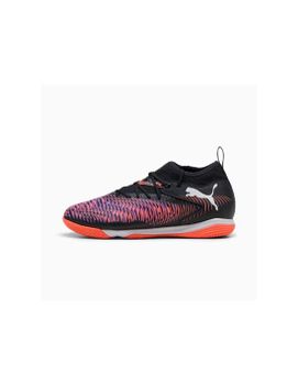 Zapatillas de Fútbol sala Puma Future 8 Match It + Infantil Negro/Blanco/Rojo