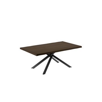 Spike - Mesa Extensible (200/300 X 100 Cm) En Fresno Negro