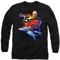 star trek camiseta manga larga the next generation 25 para mujer