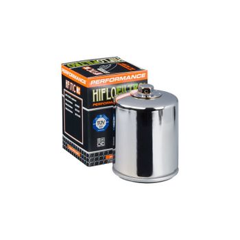Filtro de aceite HiFlo HF171CRC Racing cromado