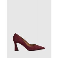 lodi zapatos de tacon salon ralina burdeos para mujer