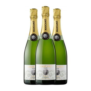 Mascaró Pure Brut Nature Cava 75 Cl 12% Vol. (pack De 3 Unidades)