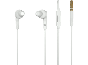 Auriculares de botón - Vieta Pro VHP-BC099WH, De botón, Con cable, Micrófono, Mini Jack, Blanco
