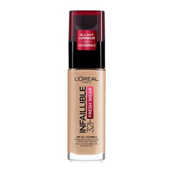 L’Oréal Paris - Infaillible 32H Fresh Wear Bases de maquillaje 30 ml 125, Naturel Rose