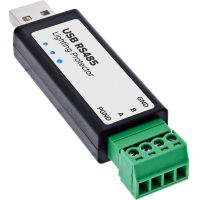 convertidor inline usb a serie rs-232rs-485 con proteccion