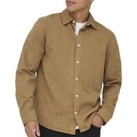 only  sons camisa manga larga sotto para hombre