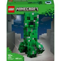 lego minecraft el creeper figura articulada con compartimento oculto cerdo y dinamita lego 21276