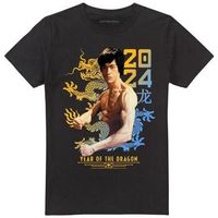 bruce lee camiseta year of the dragon para hombre