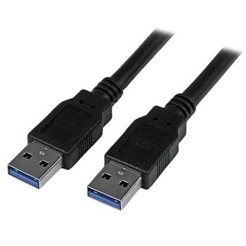 Cable USB StarTech USB3SAA3MBK USB-A a USB-A 3.2 Gen 1 3 m Negro