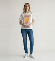 weekend max mara para mujer 2615971032600 camiseta pantera blanco roto xl casual algodon manga corta