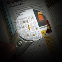 2quot lighted magnifier pendant