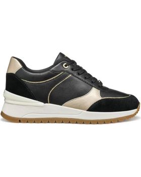 de GEOX ZAPATILLAS GEOX D5500A DESYA C9258 NEGRO Y ORO CLARO C9258 BLACK-LT GOLD