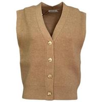 molly bracken chaqueta de punto t2104dnbeige para mujer
