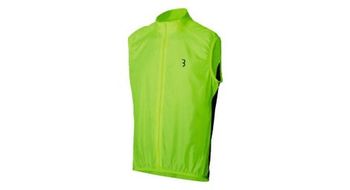 Chaqueta impermeable bbb pocketvest amarillo neon