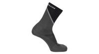 salomon pulse crew calcetines unisex negro gris