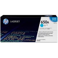hp 650a ce271a cyan original toner cartridge