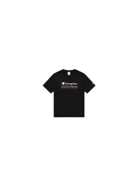 Camisa Champion SS Hombre Negro