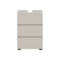 mueble bajo lavabo 1 puerta h38 cm - cachemira