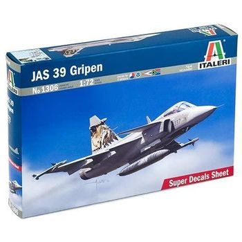 Italeri 1306s - Maqueta De Avión  Jas 39 Gripen. Escala 1/72