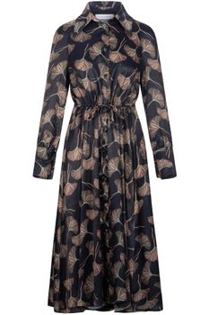 vestido camisero estampado multiblue fans m