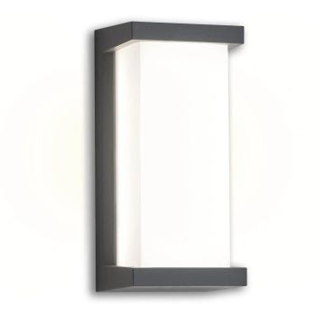 Lúzete - Aplique Exterior Led 20 W 4000k Ip65 Hibisco Led Integrado 170-265 Vac