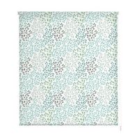 estoralis - estor enrollable translucido  estampado flores  150 x 180 cm anchoalto tamano tela 147 x 175 cm  f-1562 unico