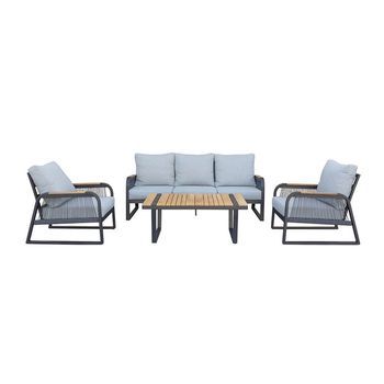 Salón De Jardín De Aluminio Maraba - Para 5 Personas