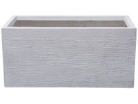 maceta de exterior de ceramica blanco h37